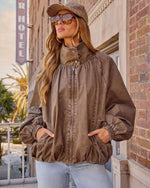 Selma Funnel Neck Utility Jacket