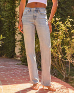 Clean Slate Super Stretch High Rise Straight Leg Jeans