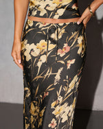 Lorei Drawstring Maxi Skirt