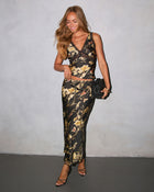 Lorei Drawstring Maxi Skirt