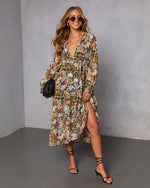 Ronda Tiered Midi Dress