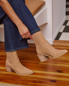 Camel % Cider Ridge Suede Booties-1