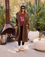 Emison Striped Shearling Sneakers