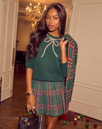 Eve Pleated Plaid Mini Skirt