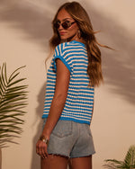 Lillah Collection Lillah Striped Knit Top – VICI