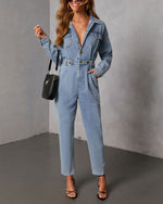 Quiet Cool Denim Jumpsuit