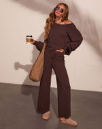 Drift Together High Rise Wide Leg Pants