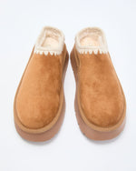 Camel % Emberlane Embroidered Platform Mules-3