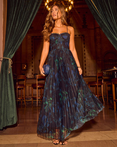Afterglow Guest Pleated Maxi Dress – VICI