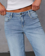 Becca Super Stretch Straight Leg Jeans