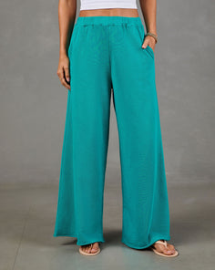 Downtime Cool Cotton Mid Rise Pants