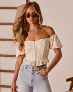 Hey Darling Puff Short Sleeve Top