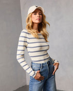 Ancira Striped Bodysuit