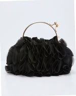 Soft Glance Floral Top Handle Pouch