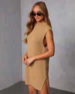 Sand % Fiorah Mini Sweater Dress-3