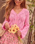 Natalie Light Gauge Cardigan