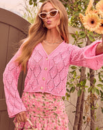 Natalie Light Gauge Cardigan