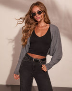 Gracefully Yours Knit Open Front Shrug