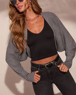 Gracefully Yours Knit Open Front Shrug
