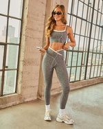Ray Crossover Waist Leggings