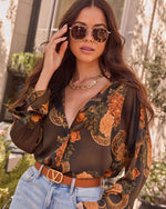 Brown % Shes Iconic Vici Logo Belt-3