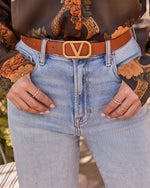 Shes Iconic Vici Logo Belt