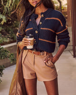 Clement Button Down Cardigan