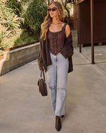 Toasted Ember Knit Cardigan