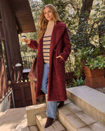 Yulissa Pocketed Teddy Coat