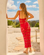 Island Fever Crochet Cover Up Maxi Dress