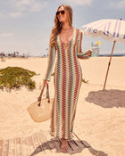 Sunchaser Crochet Cover Up Maxi Dress