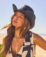 Afterglow Escape Straw Western Hat