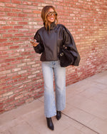 Elmah Stretch High Rise Wide Leg Jeans