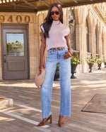 VICI Icon Super Stretch High Rise Straight Jeans