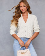 Kelena Cable Knit Cardigan