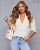 Kelena Cable Knit Cardigan