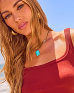 Ocean Coast Turquoise Stone Necklace