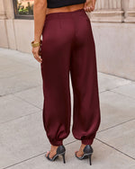 Forward Feeling Satin Joggers