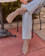 Cheetah % Alexie Leopard Print Suede Bootie-4