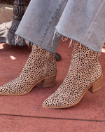 Cheetah % Alexie Leopard Print Suede Bootie-5