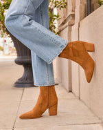 Marlan Faux Suede Booties