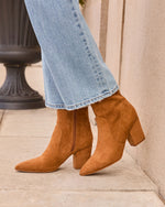 Marlan Faux Suede Booties