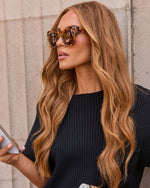 Riya Cat Eye Tortoise Frame Sunglasses