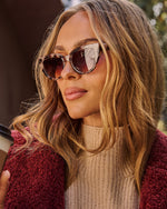 Maybelle Tortoise Shell Cateye Sunglasses