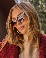 Maybelle Tortoise Shell Cateye Sunglasses