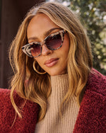 Maybelle Tortoise Shell Cateye Sunglasses