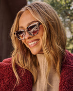 Maybelle Tortoise Shell Cateye Sunglasses