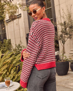 Whipped Chai Abstract Cardigan