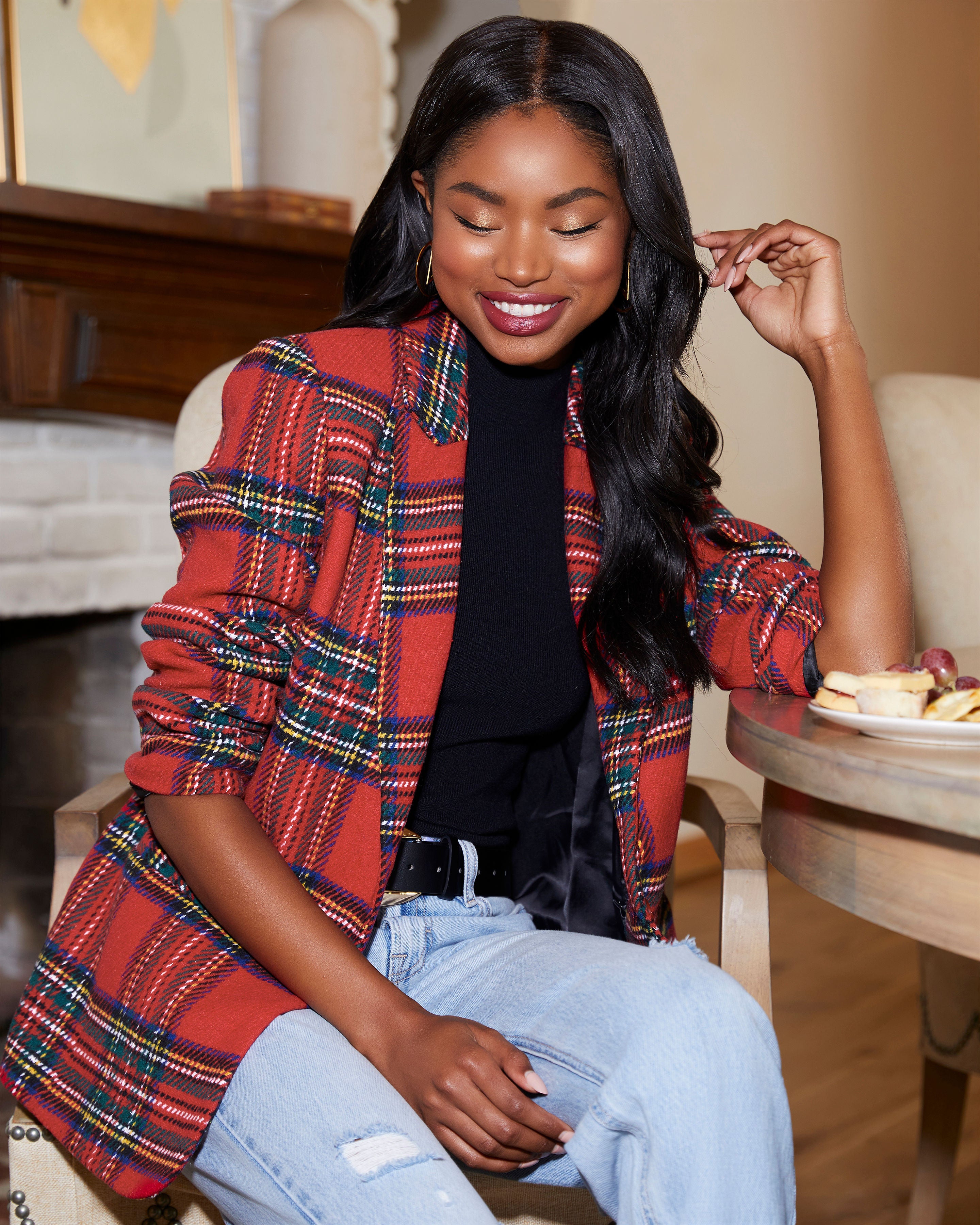 red plaid blazer dress Women Dresses | Ladies Blazer | Mini Dress Women