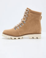 Arlene Faux Suede Lace Up Boot
